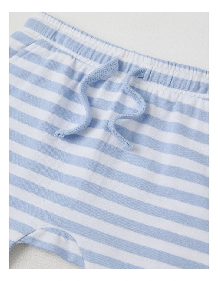 Safari Icon Stripe Set in Mid Blues image 6