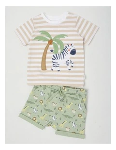 Zebra Set in Beige