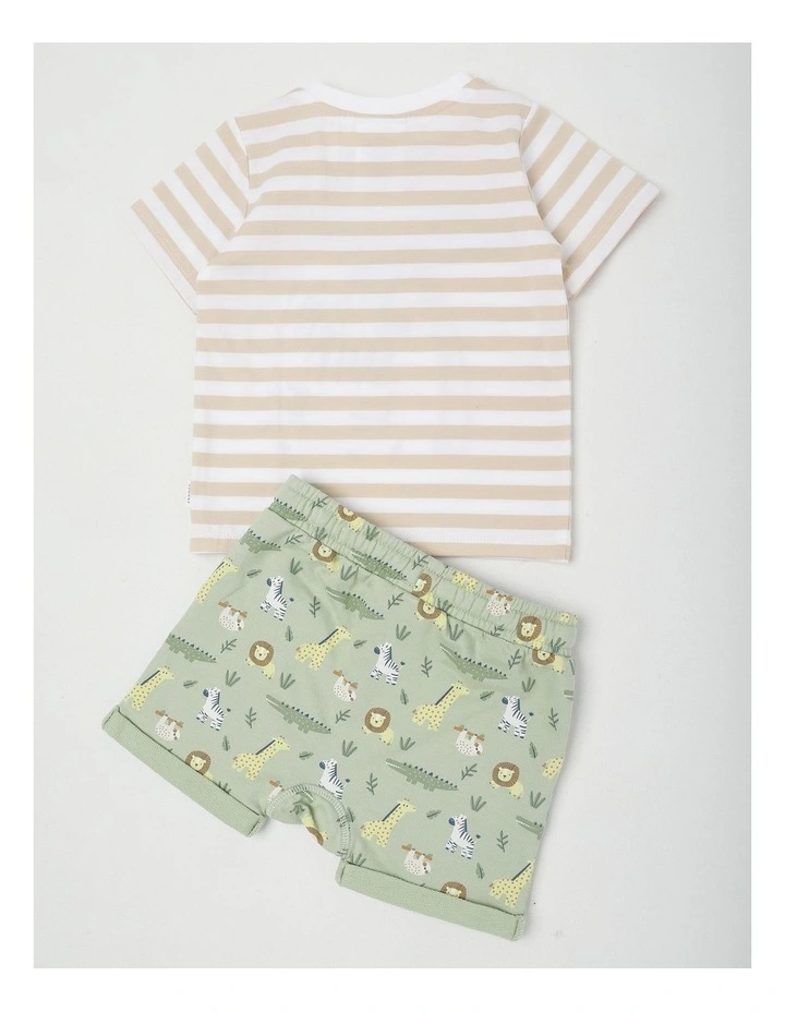 Zebra Set in Beige image 3