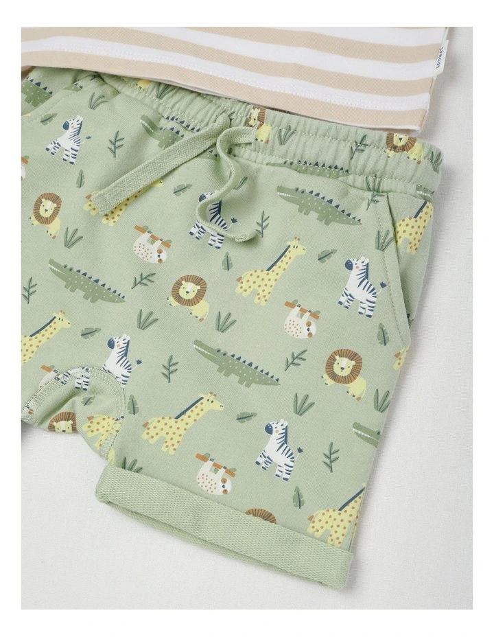 Zebra Set in Beige image 4