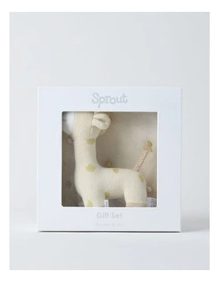 Giraffe Gift Box in Beige