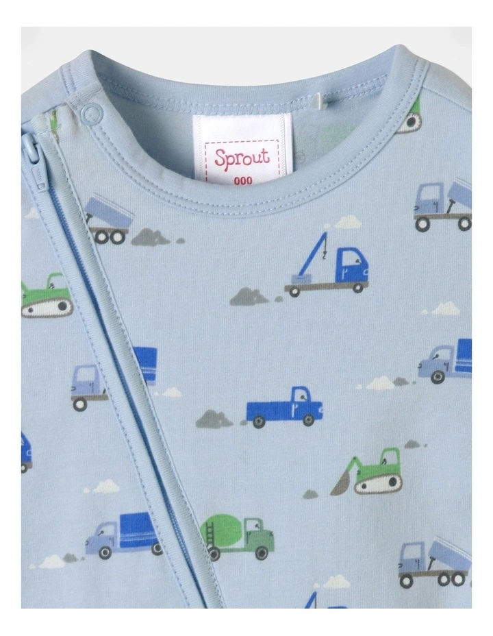 Essential Transport Coverall in Blue image 2