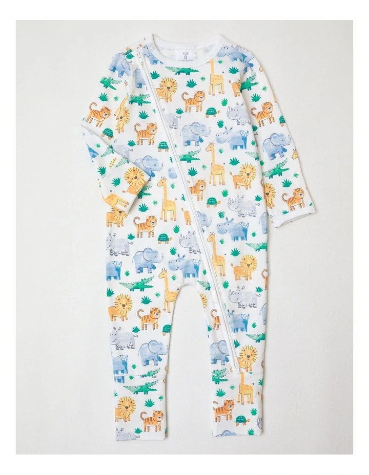 Essential Safari Dreams Coverall in White image 1