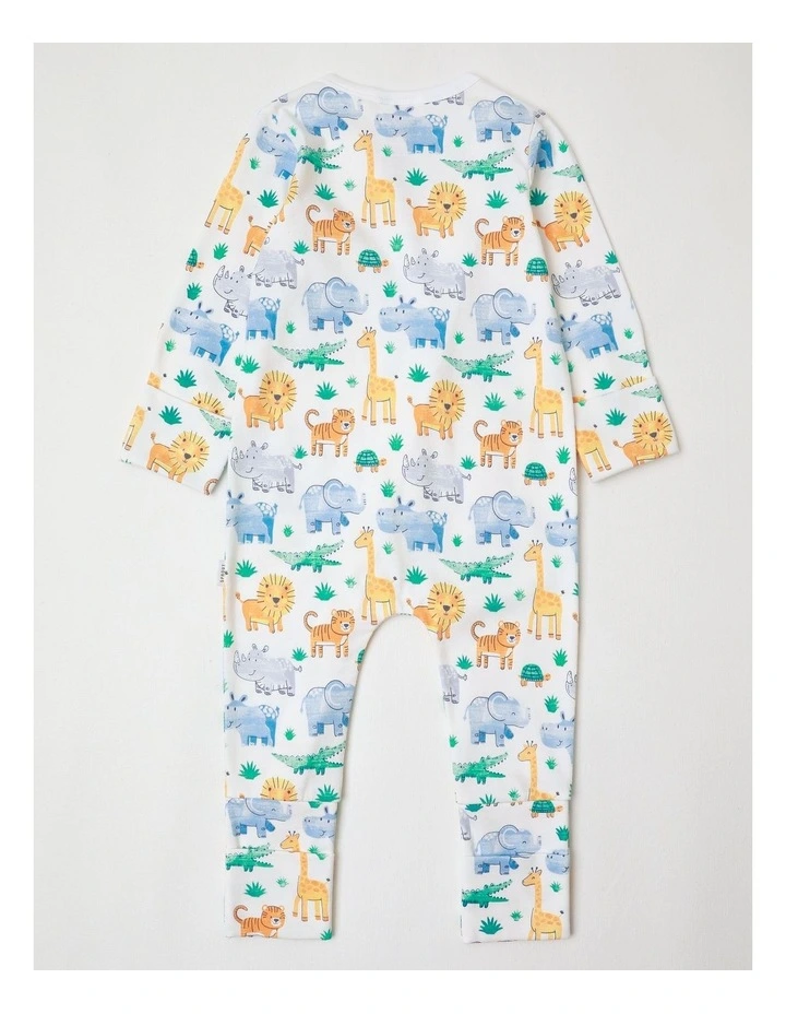 Essential Safari Dreams Coverall in White image 3