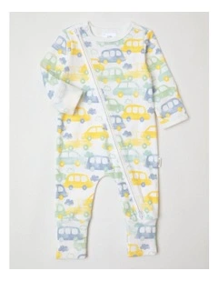Essential Tiny Wheels Coverall in White