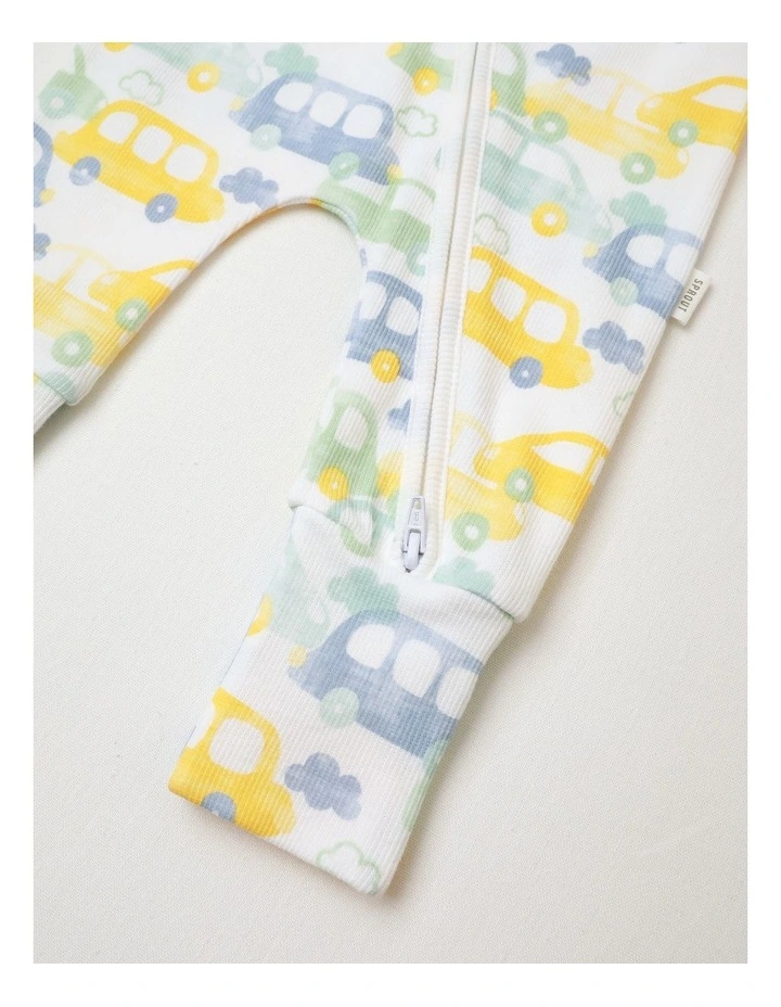 Essential Tiny Wheels Coverall in White image 4