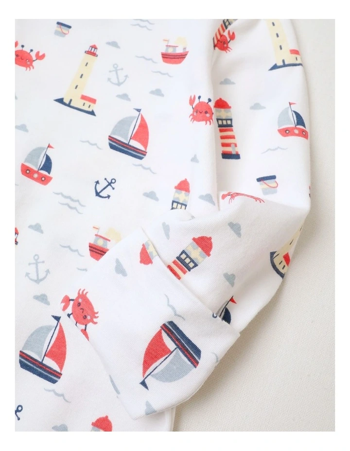 Essential Sealife Coverall in White image 5