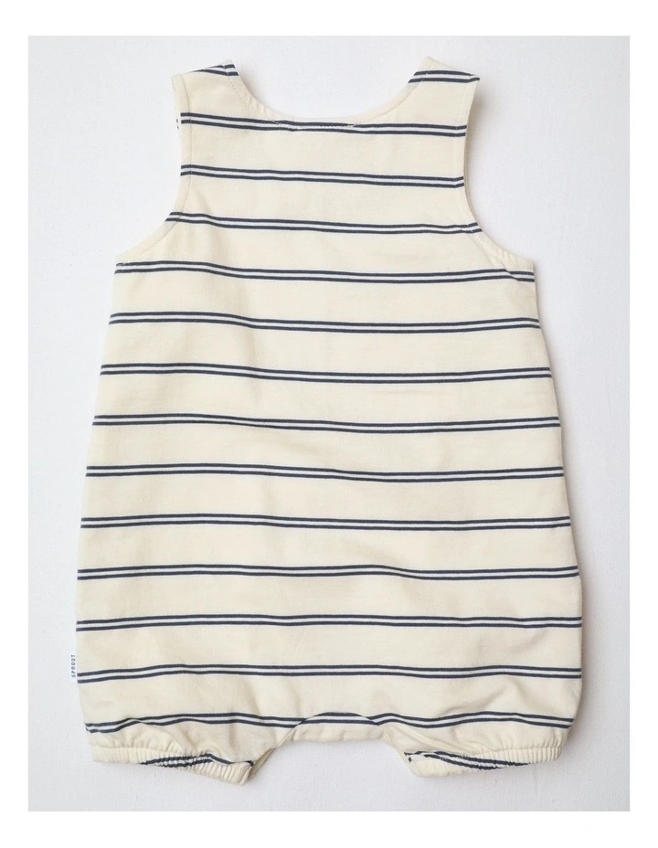 Little Lion Romper in Eggnog image 3