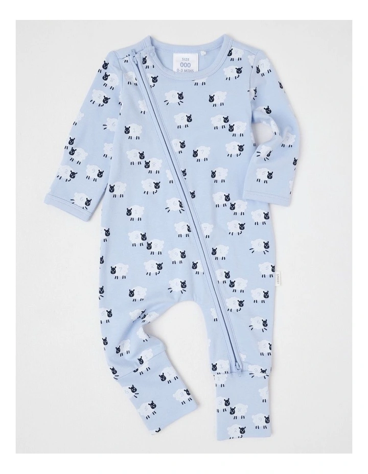 Essential Jersey Sheep Coverall in Windsurfer image 1