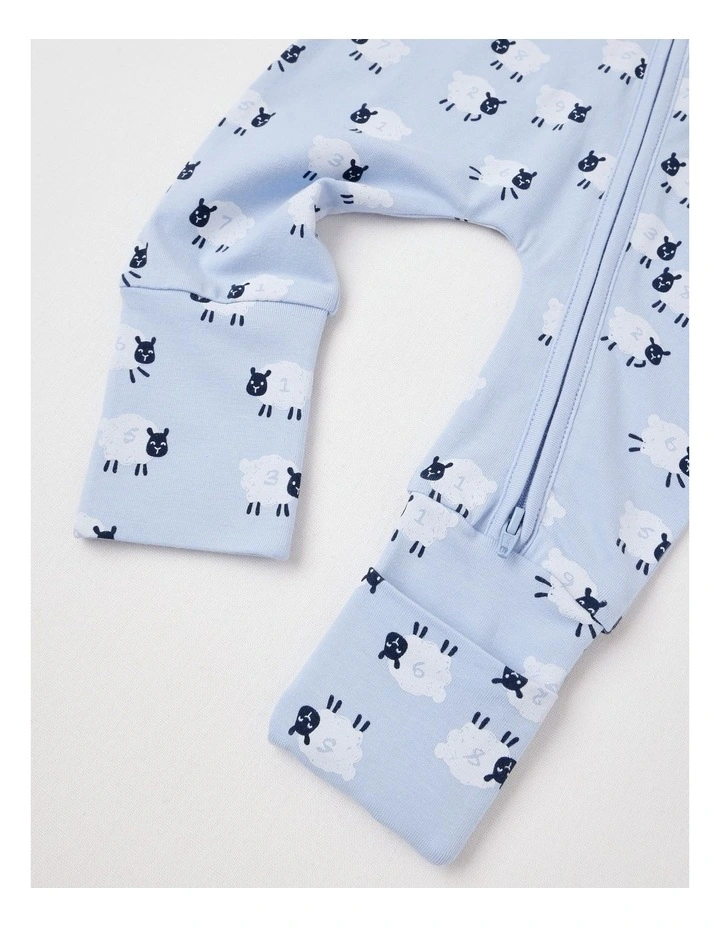 Essential Jersey Sheep Coverall in Windsurfer image 4