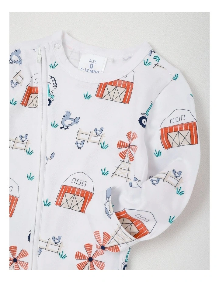 Essentials Farm Coverall in Bone image 2