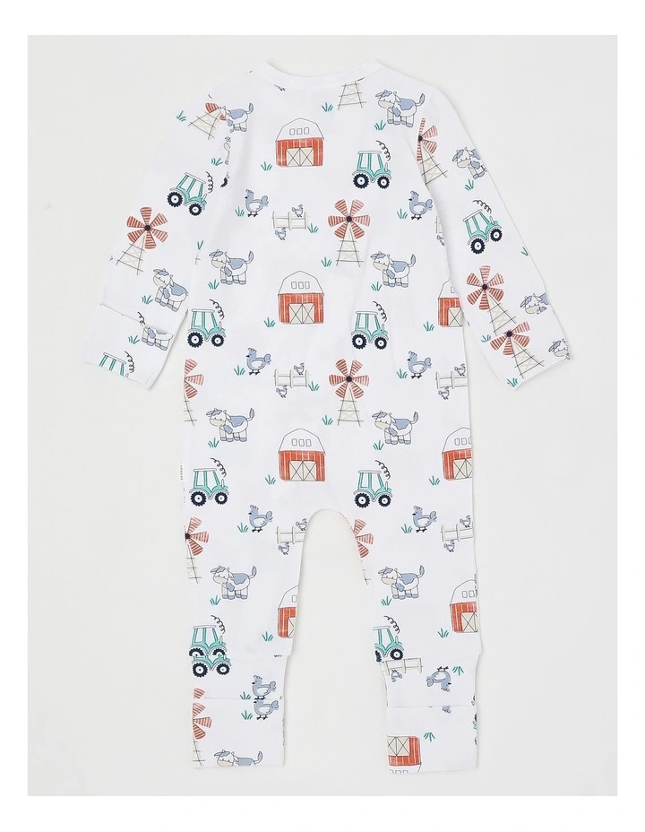 Essentials Farm Coverall in Bone image 3