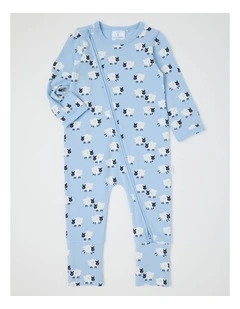 Essentials Safari Coverall in Bluestone