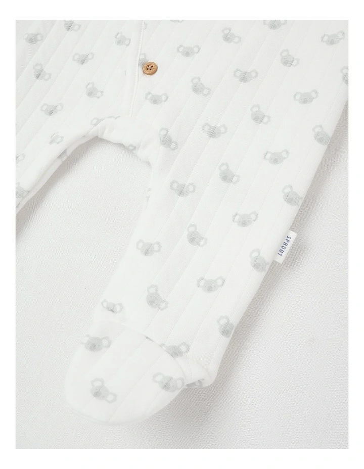 Koala Coverall in White image 4