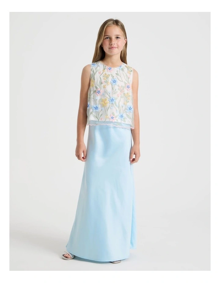 Olivia Senior Embroidered Top in Multi image 2