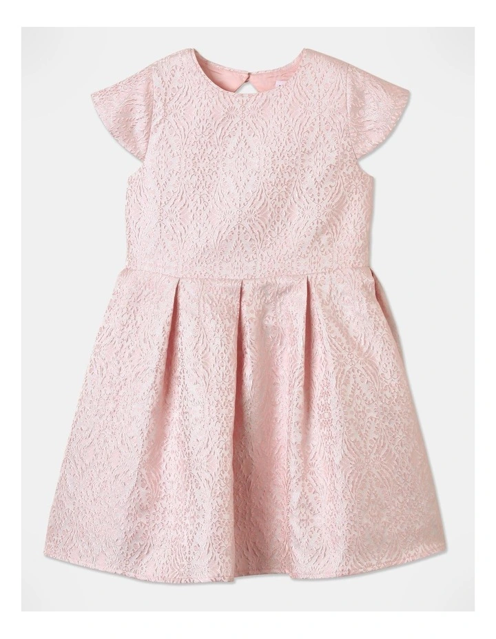 Annika Cut Out Dress in Pink image 1