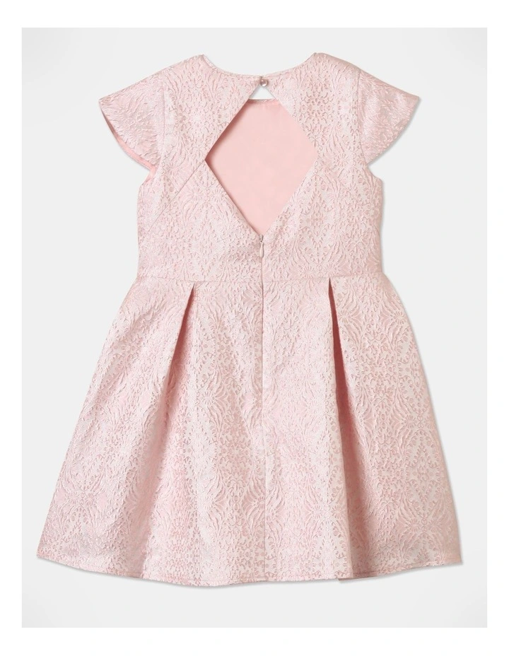 Annika Cut Out Dress in Pink image 3
