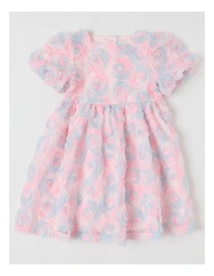 Lousia Babydoll Dress with Puff Sleeve