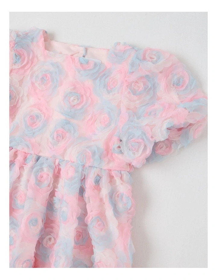 Lousia Babydoll Dress with Puff Sleeve image 2