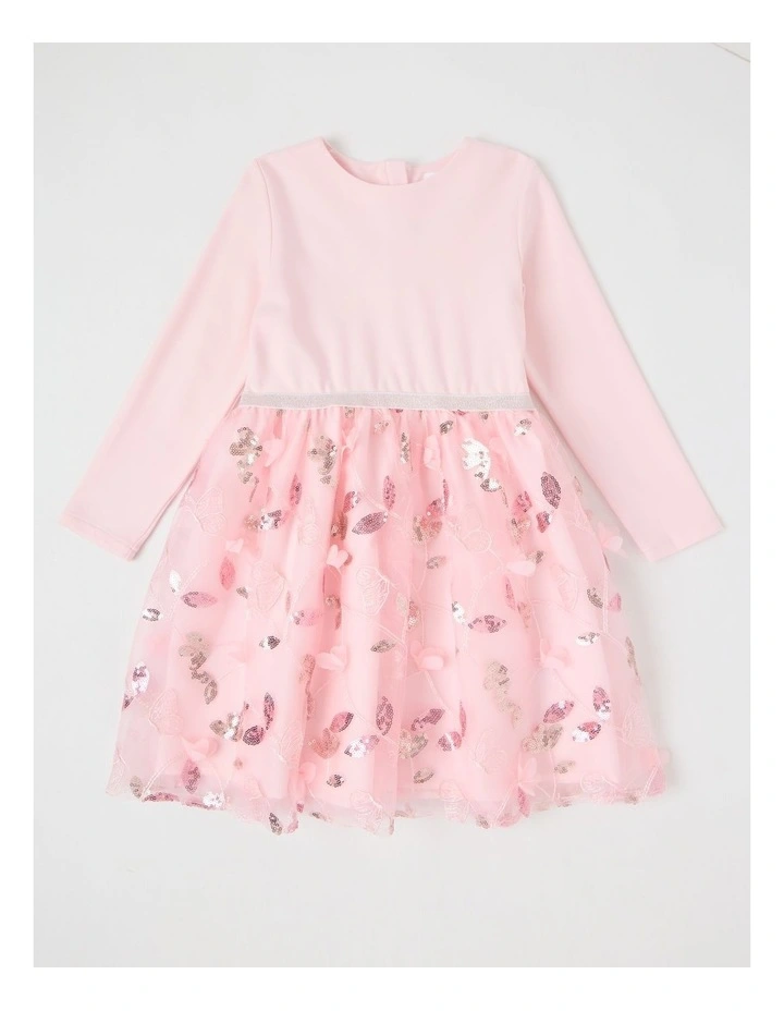 Angelina Tutu Dress with Embellished Tulle in Pink image 1