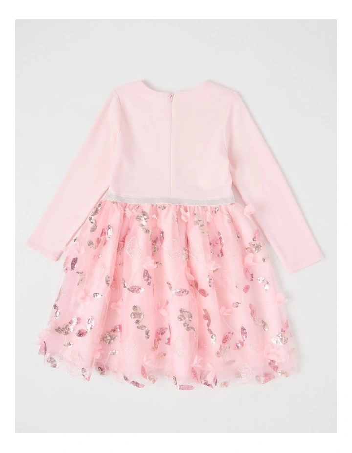 Angelina Tutu Dress with Embellished Tulle in Pink image 2