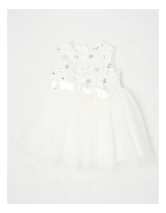 Amy Newborn Tulle Bodice And Tutu Skirt in White