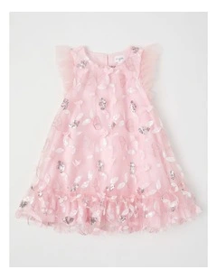Evie Junior Aline Dress in Pink