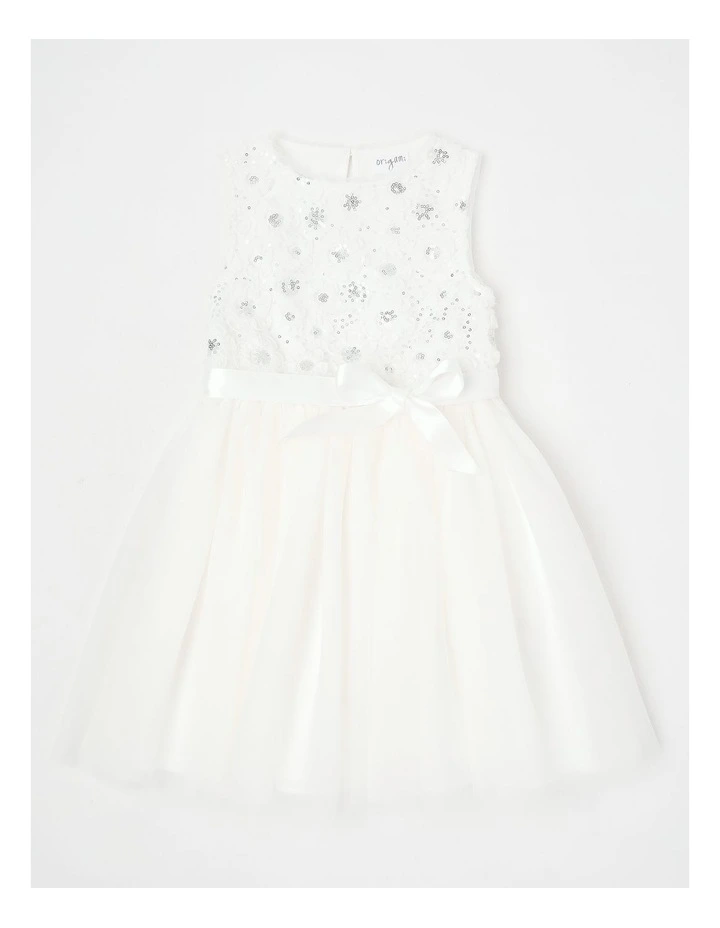 Angelina Junior Tutu Dress in White image 1