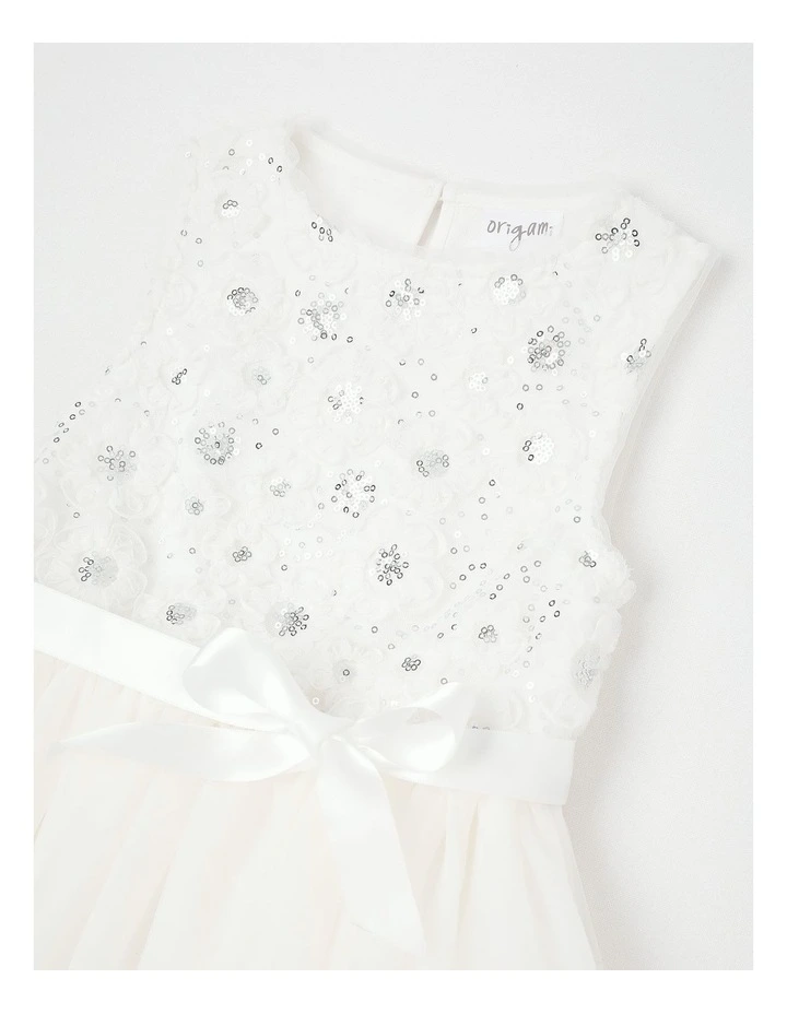 Angelina Junior Tutu Dress in White image 2