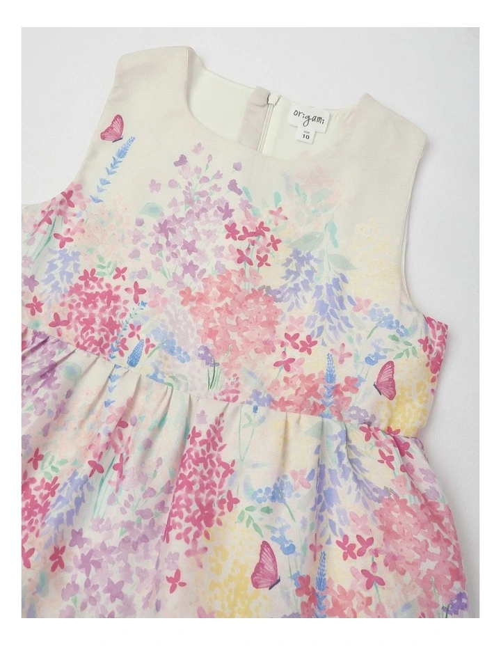 Chelsea Senior Tiered Dress in White image 2