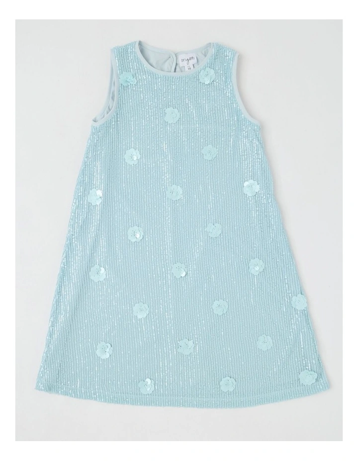 Wren Senior A-Line Dress in Blue image 1
