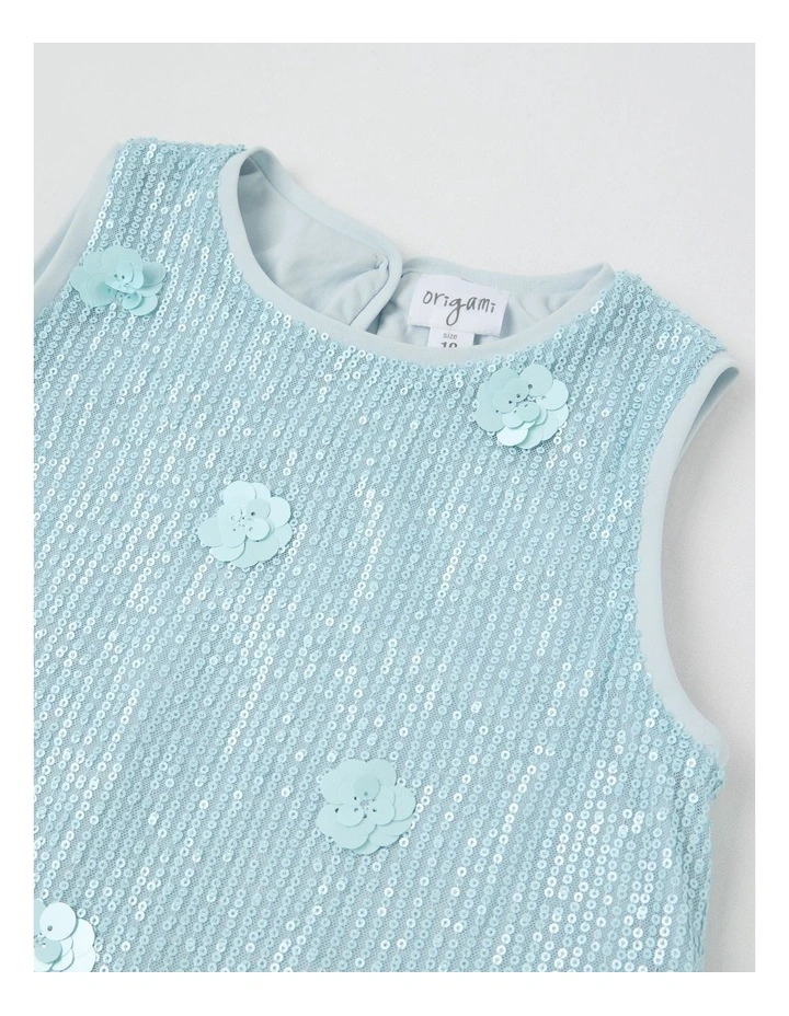 Wren Senior A-Line Dress in Blue image 2