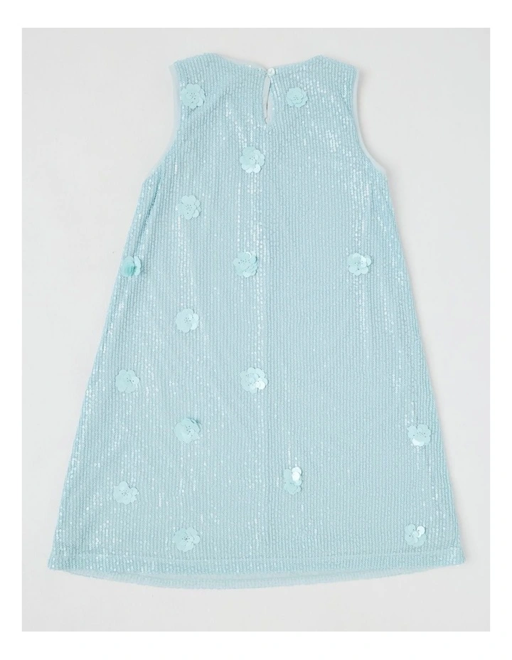 Wren Senior A-Line Dress in Blue image 3