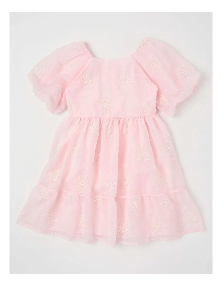 Melissa Senior High-Low Hem Dress in Pink image 1