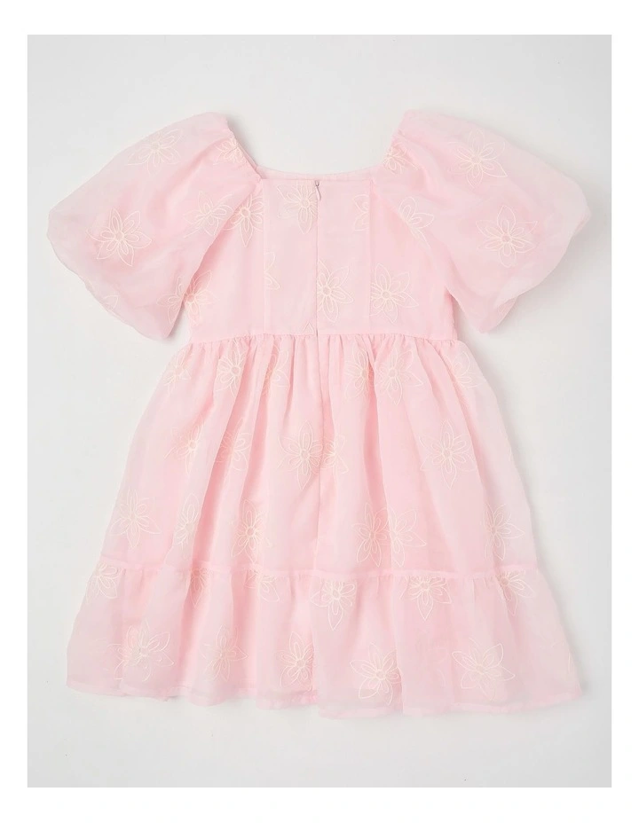 Melissa Senior High-Low Hem Dress in Pink image 3