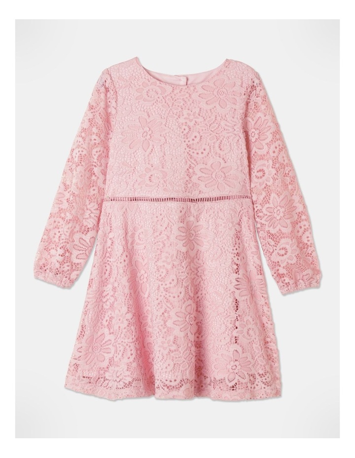 Tess Lace Dress In Pink
