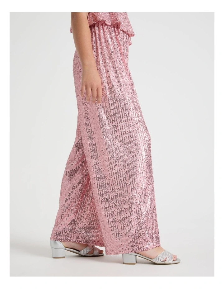 Madison Senior Sequin Jumpsuit in Multi image 4