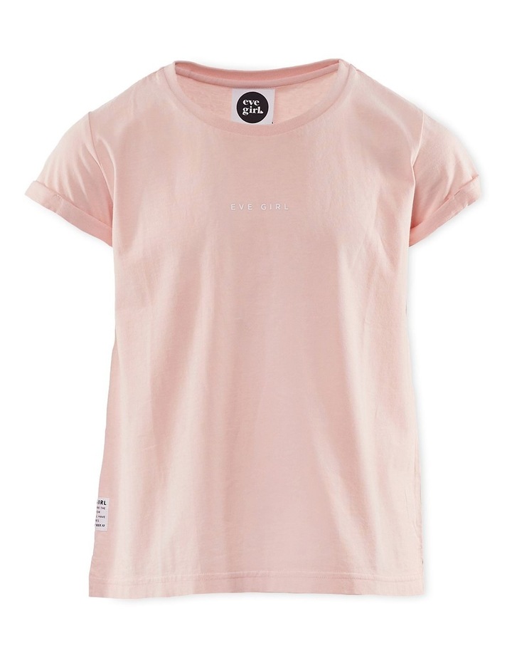 Eve Girl Washed Tee 3-7 Pink