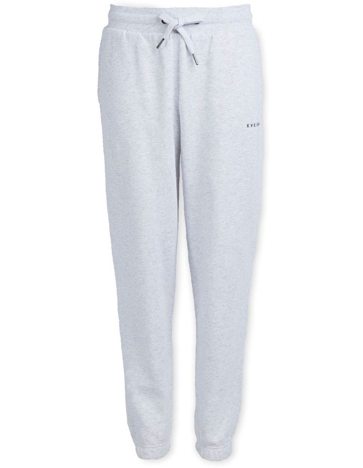 Eve Girl Washed Trackpant 3-7 Snow Marle