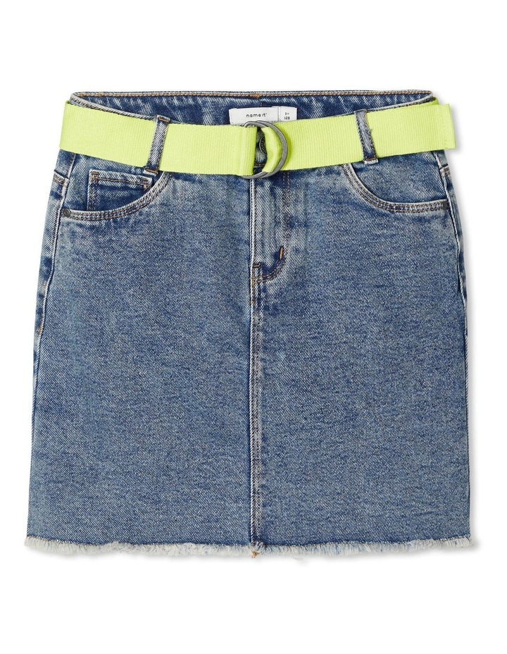 myer denim skirt