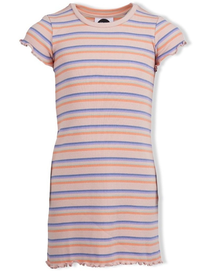 Lulu Stripe Rib Dress in