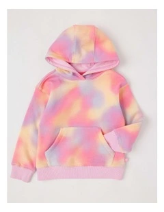 Essentials Hooded Sweat in Rainbow