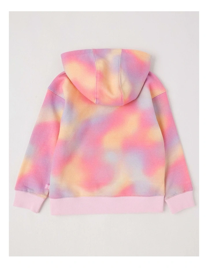 Essentials Hooded Sweat in Rainbow image 3