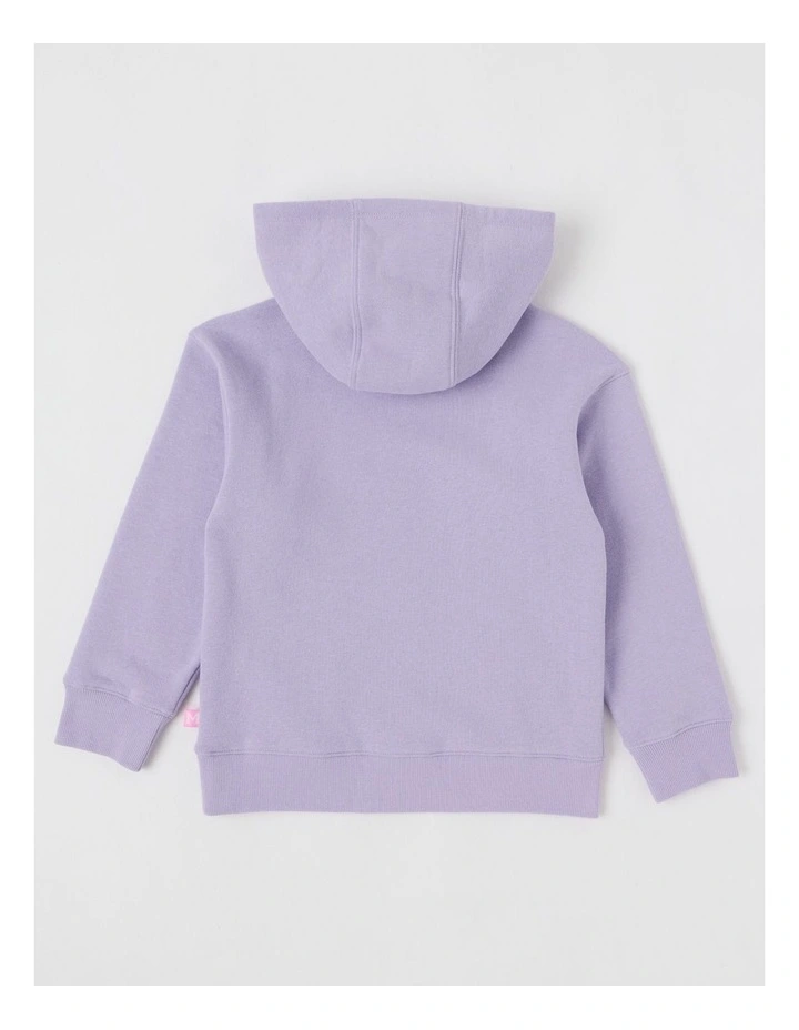 Essentials Hooded Sweat in Unicorn Purple image 3