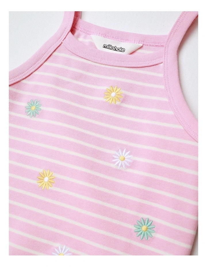 Halter Top in Pink image 2