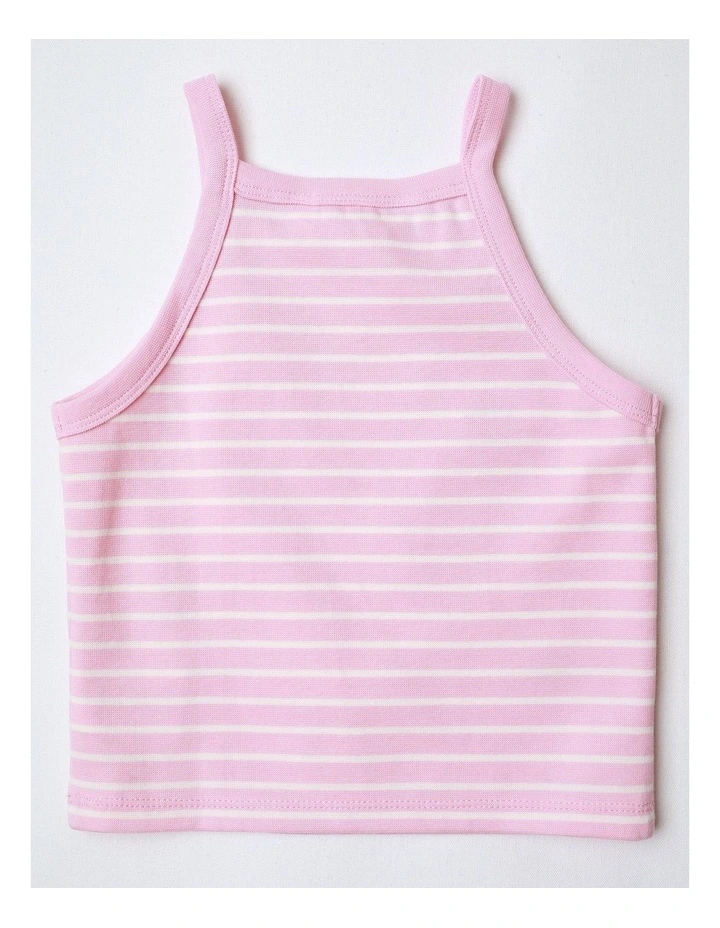 Halter Top in Pink image 3