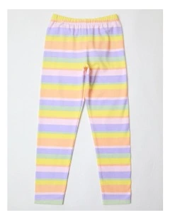 Essentials Print Legging in Rainbow