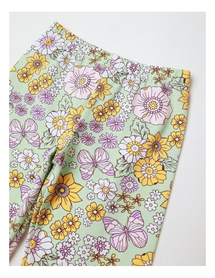 Essentials Print Legging in Mint image 2