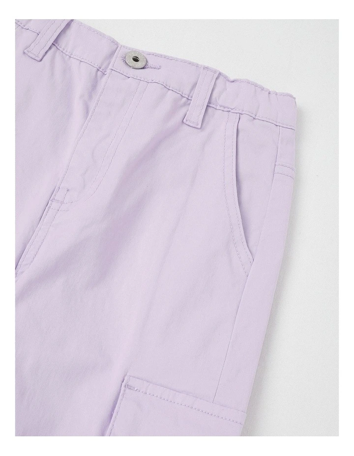Cargo Pant in Purple image 2