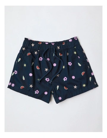 Essentials Woven Shorts in Navy